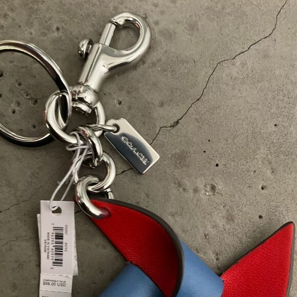 Coach Pinwheel Keychain Charm - Picture 5 of 6